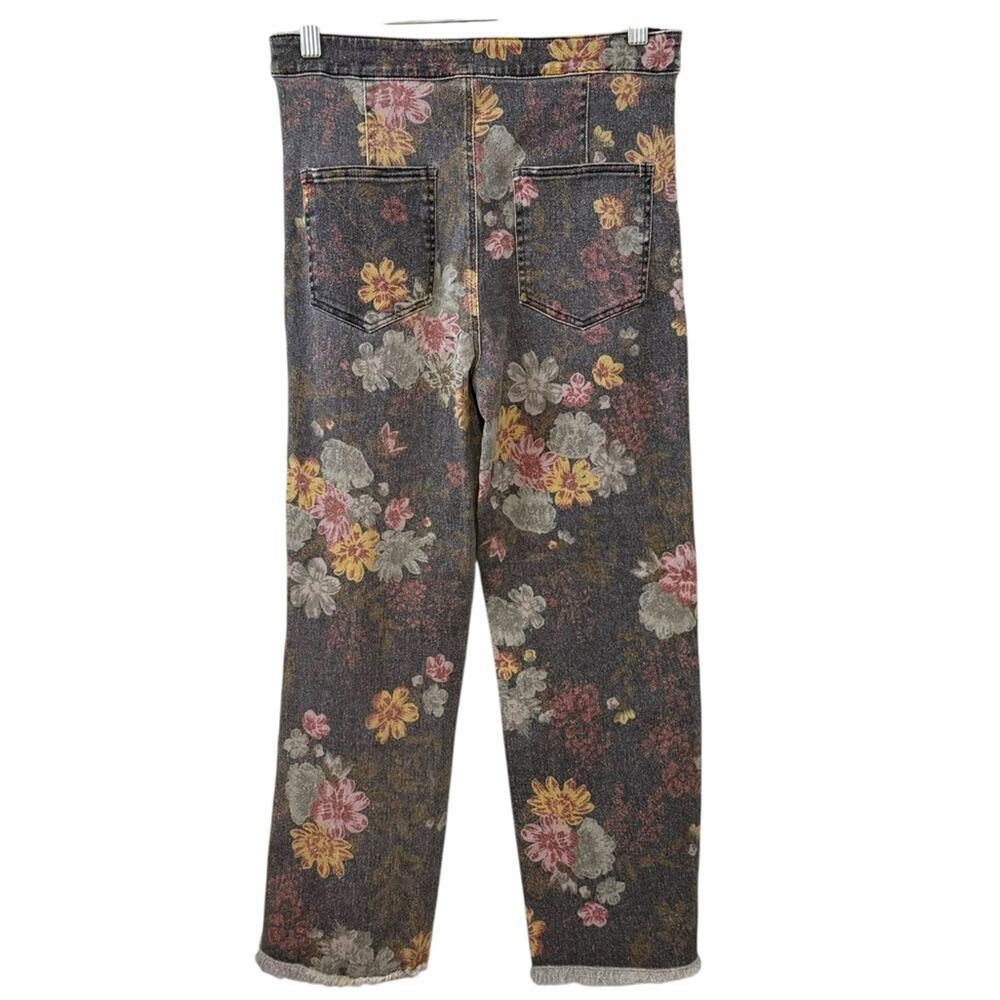 Floral Patterned Women's Jeans - image 3